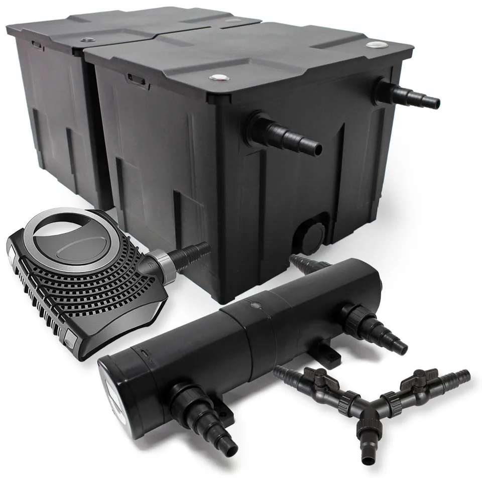 sunsun-cbf-350b-kit-filtre-bassin-60000l-uv-18w image 1
