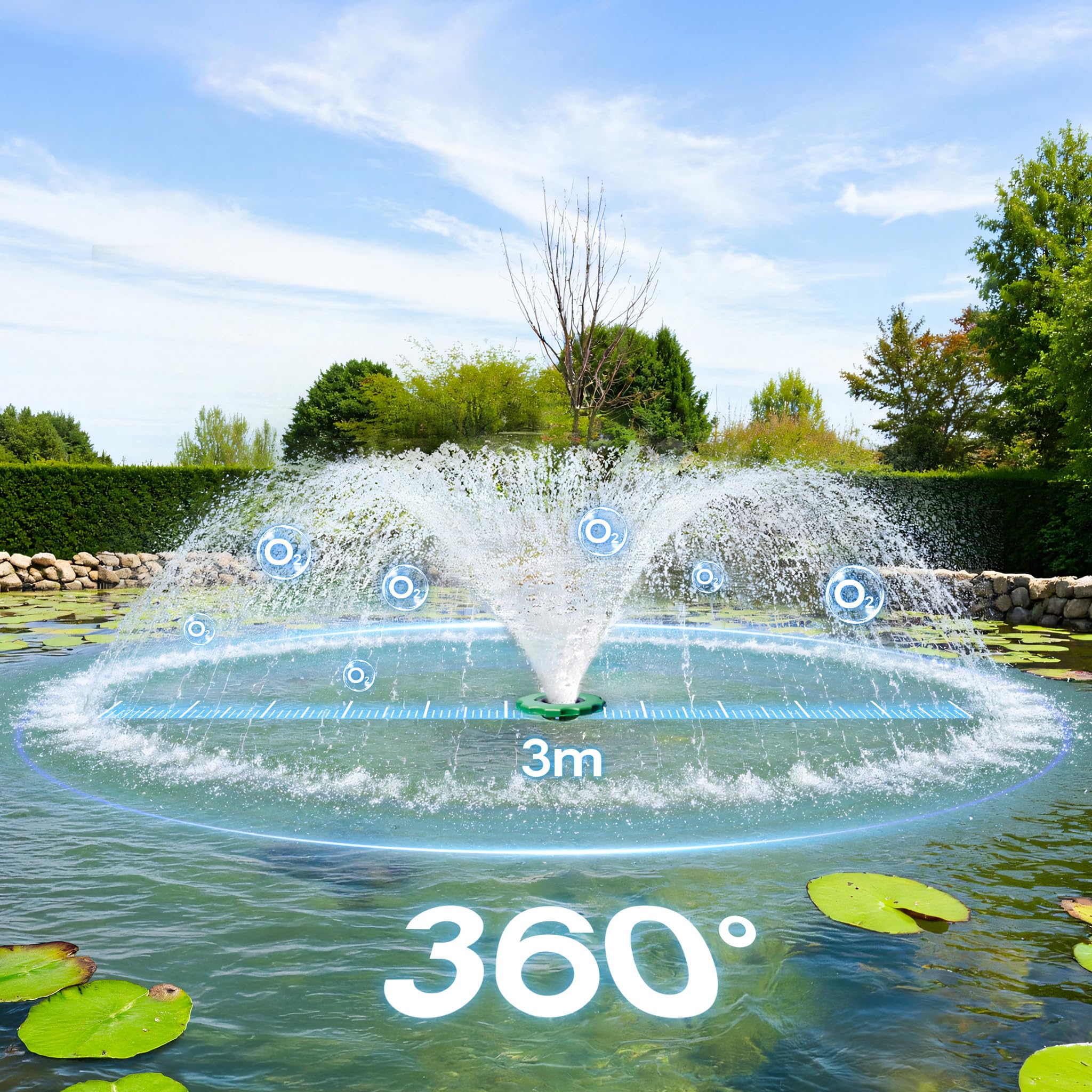 sunsun-pond-cop-10000-fontaine-flottante-bassin-90-w image 5