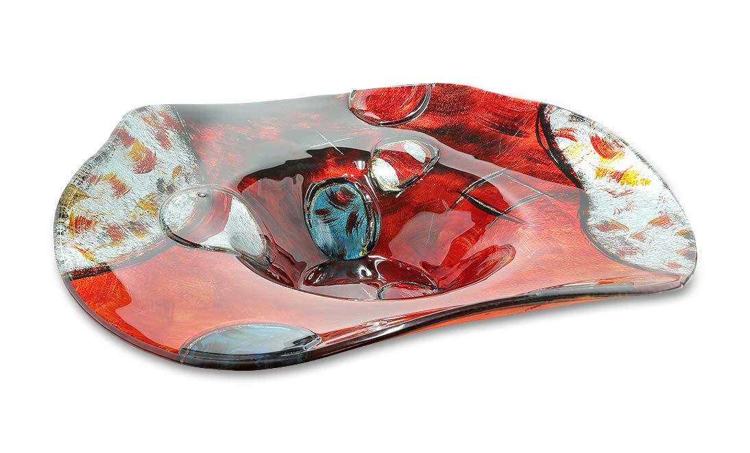 gilde-glas-art-bol-verre-croce-d-48-cm-multicolore image 1