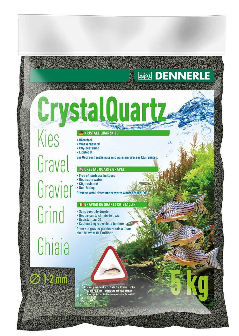 dennerle-quartz-noir-diamant-gravier-aquarium-10-kg-neutre image 3