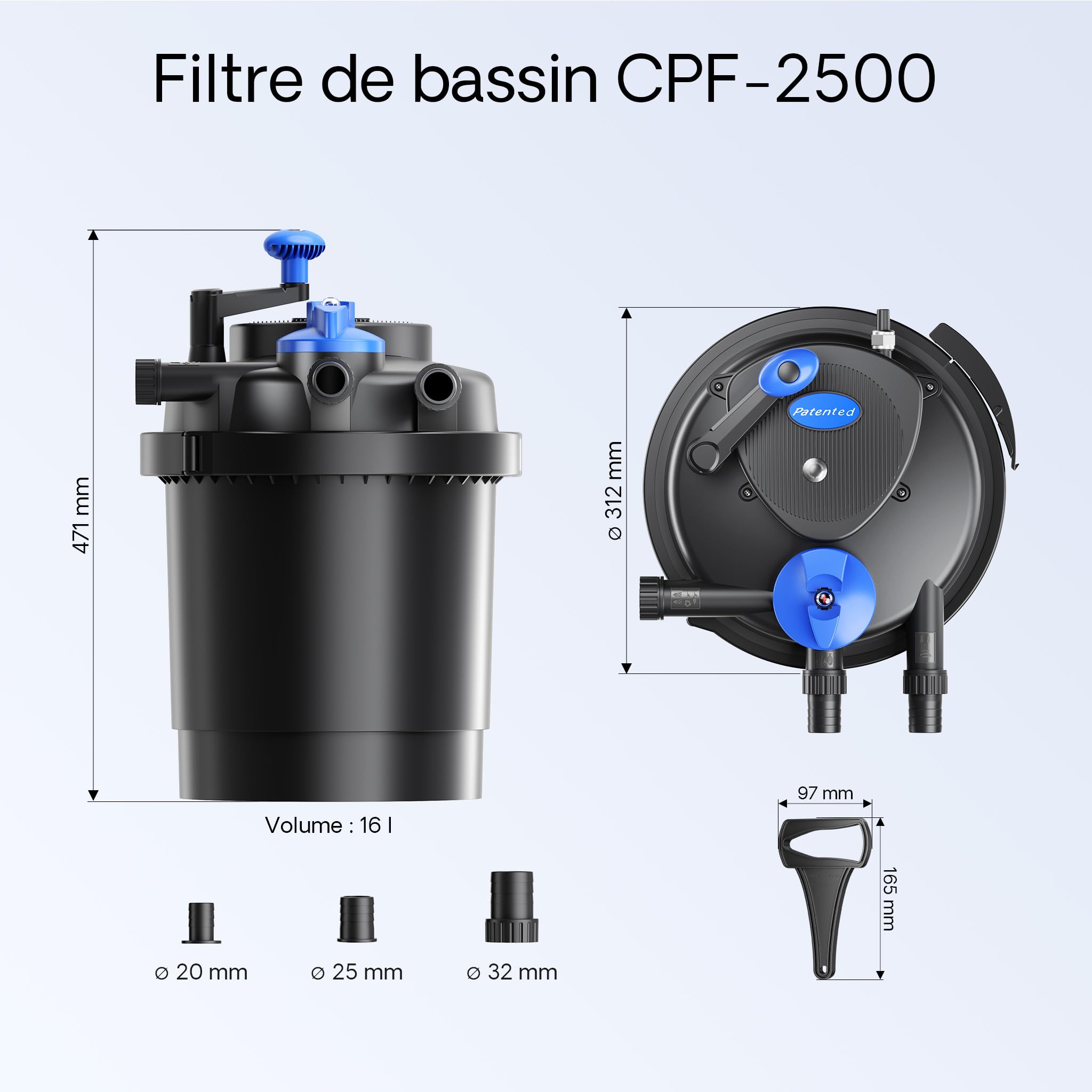 sunsun-cpf-2500-kit-filtre-pression-6000l-pompe-3000l-h image 4