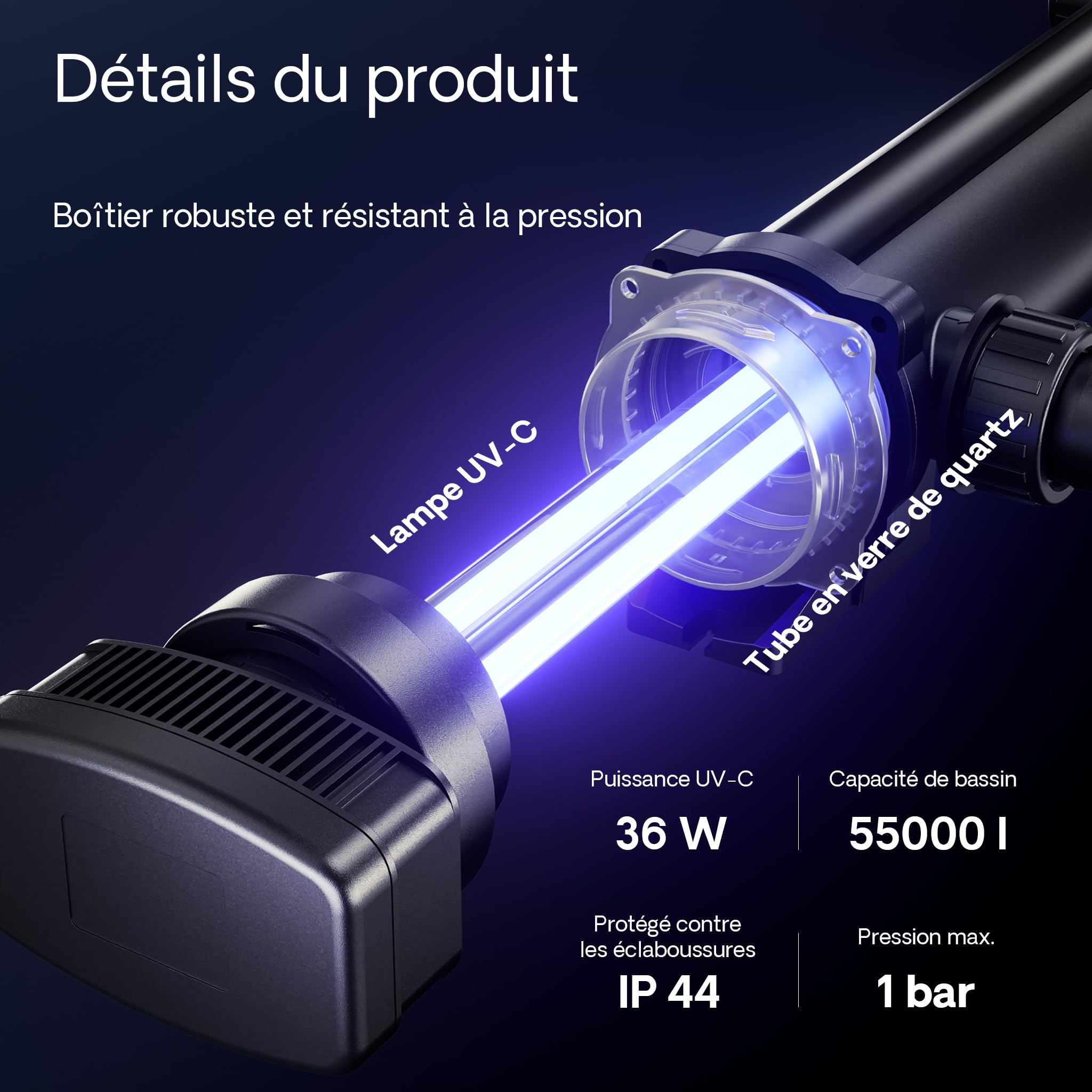 sunsun-cuv-336-clarificateur-uv-bassin-7000-l-h-36-w image 5