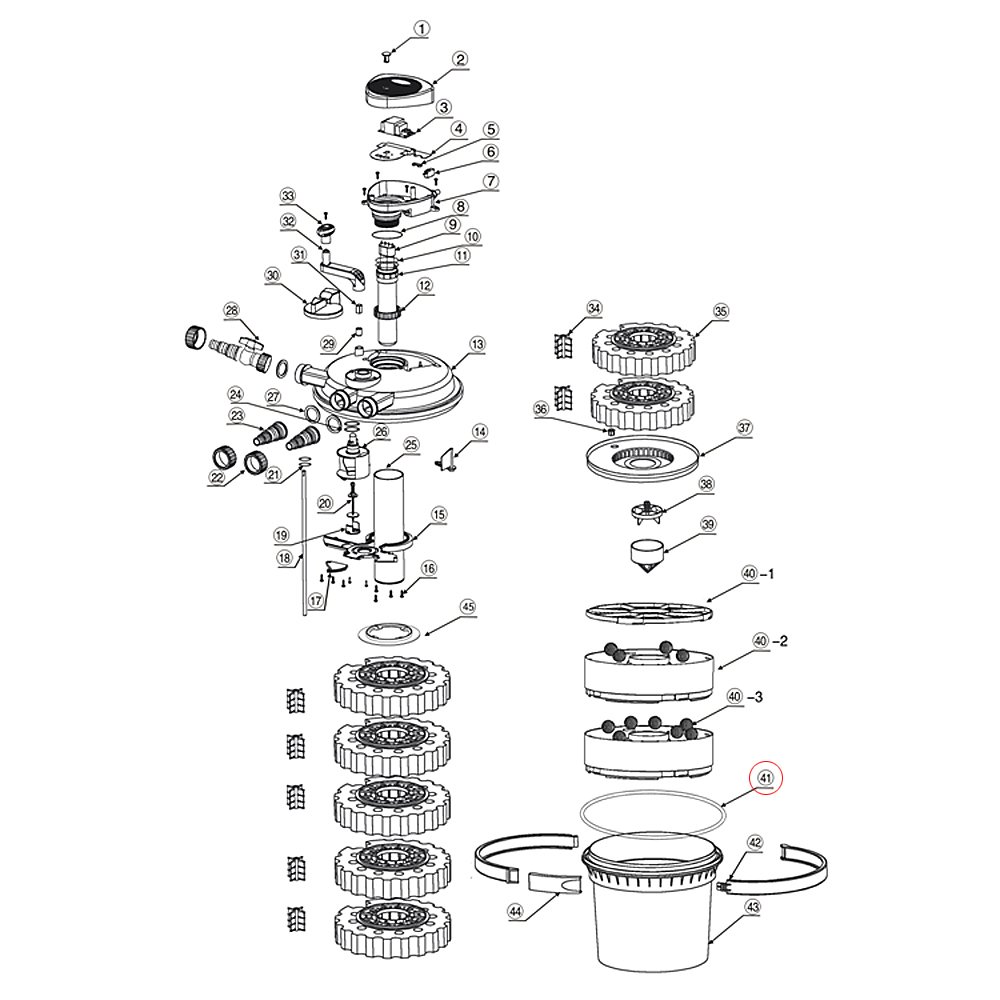 sunsun-cpf-15000-joint-torique-filtre-bassin-pression image 2