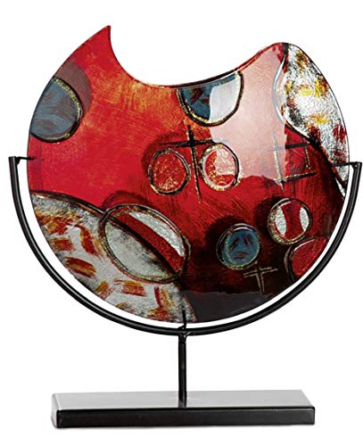 gilde-croce-vase-en-verre-souffl-croix-37-cm image 8
