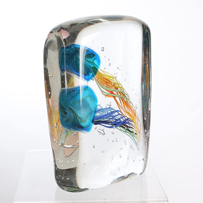 gilde-sculptures-funny-medusa-2-sculpture-verre-22-cm-multicolore image 8
