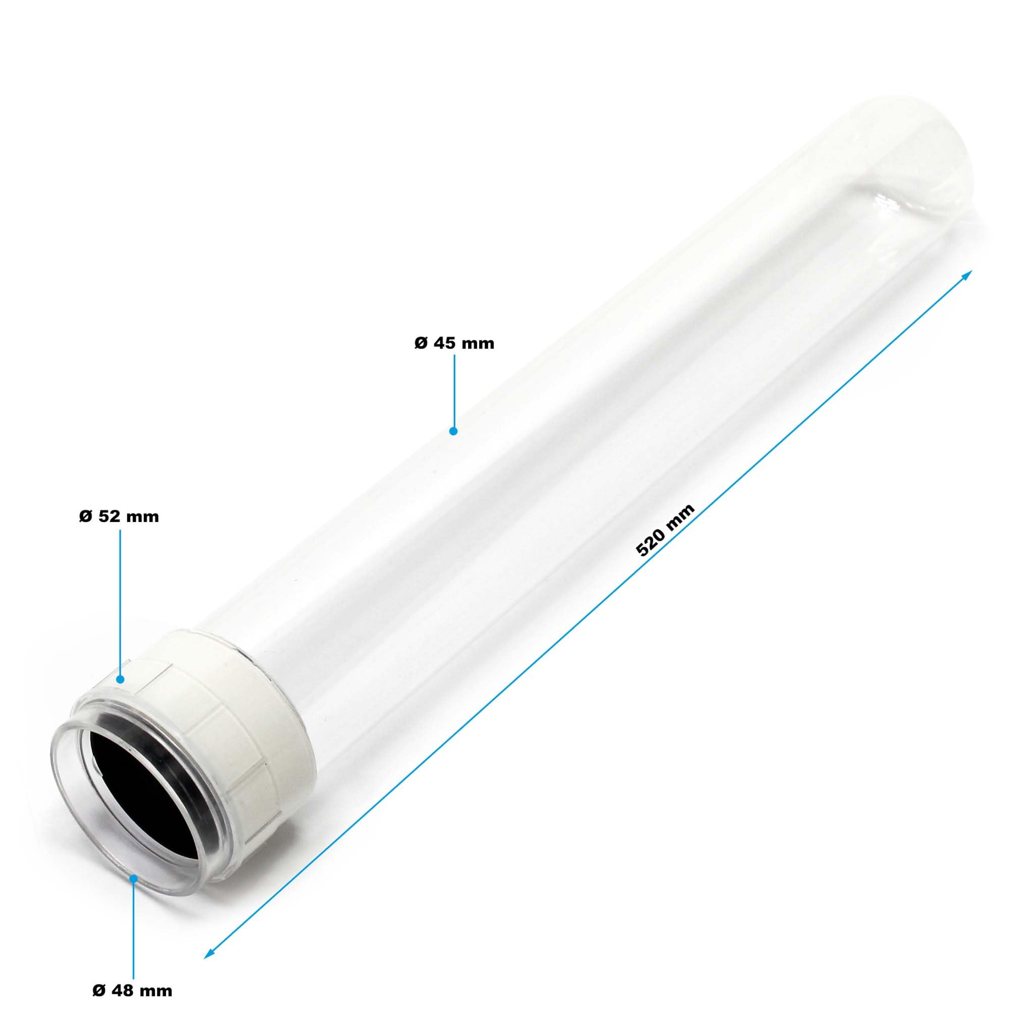 sunsun-cpa-tube-verre-quartz-pi-ce-filtre-bassin-anti-algues image 3