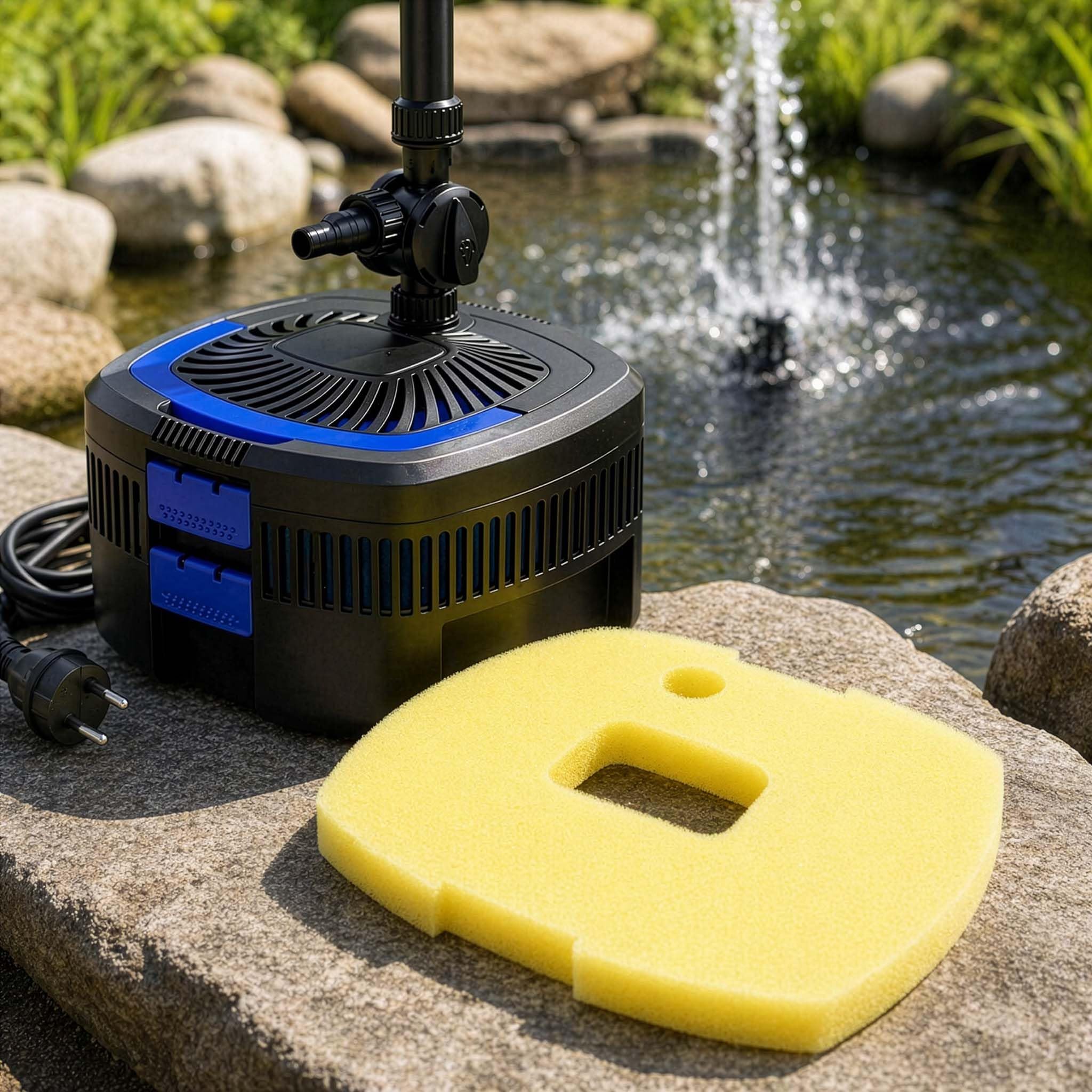 sunsun-cuf-ponge-jaune-filtration-fine-bassin-25-mm image 2