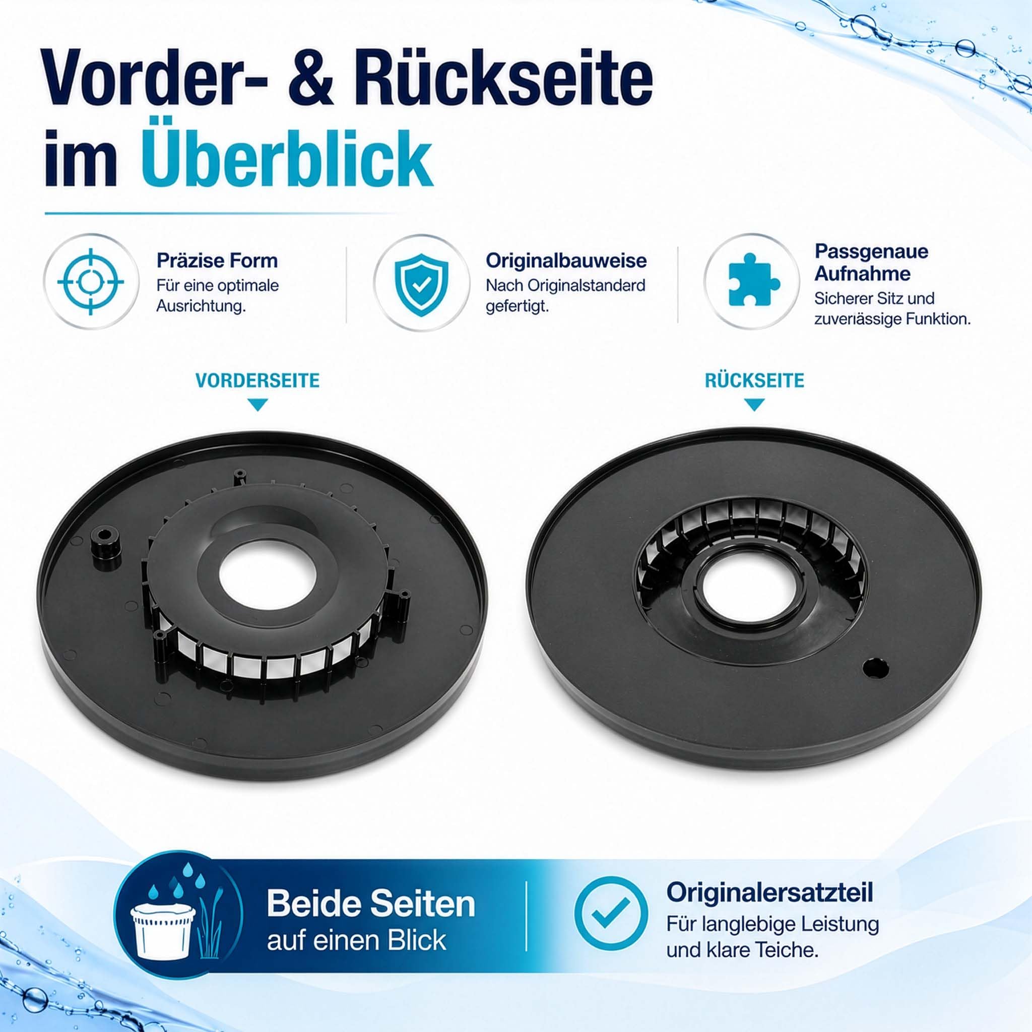 sunsun-cpf-15000-plaque-ajustage-ronde-294mm-filtre-bassin image 4