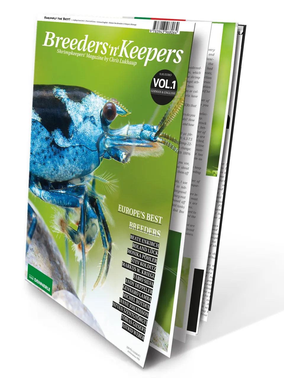 dennerle-plants-breeders-keepers-magazine-crevettes-vol-1 image 1