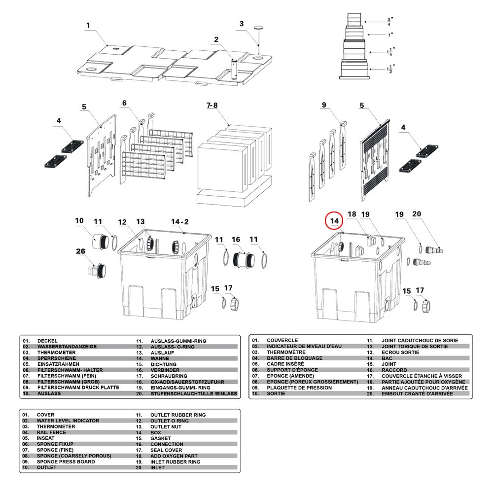 sunsun-spare-parts-cbf-350b-bac-filtre-bassin-niveau-1 image 3