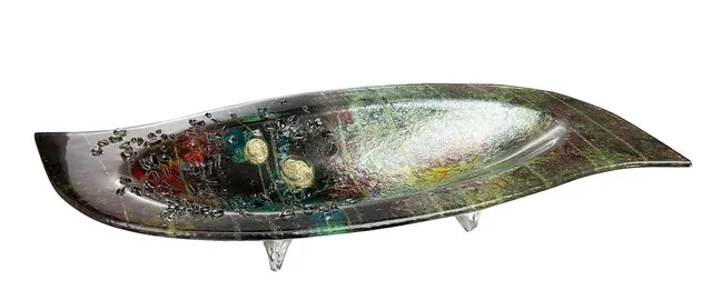 gilde-bols-en-verre-bol-d-coratif-d-48-cm-multicolore image 1