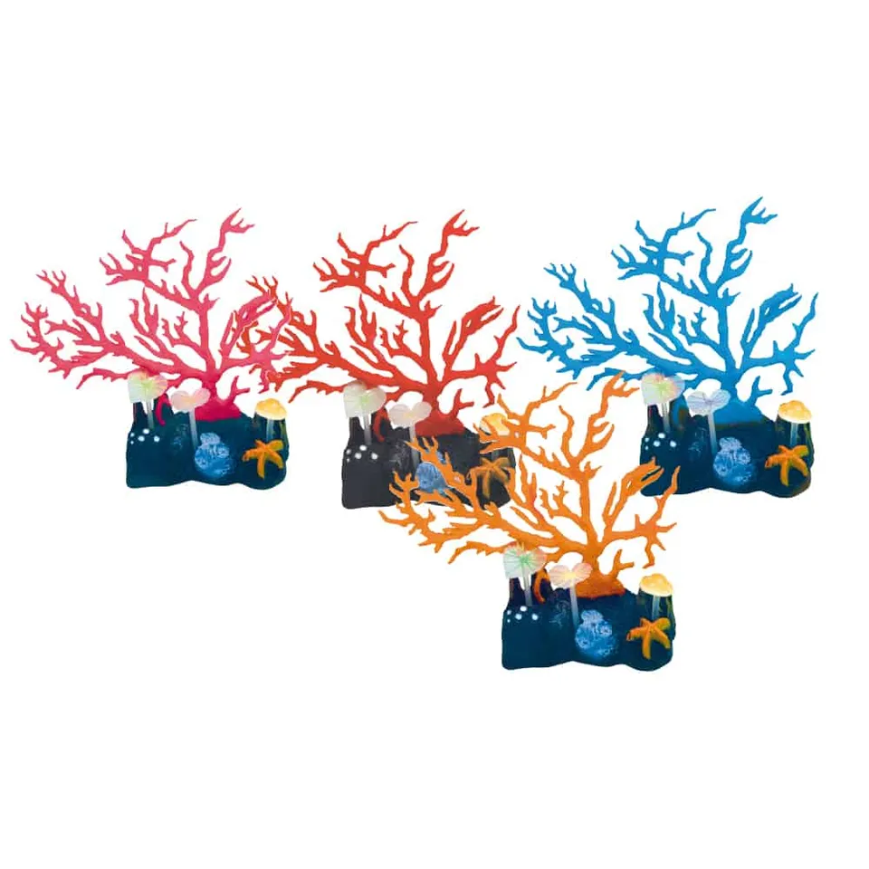 amtra-fluo-reef-coral-mix-corail-silicone-17-cm-fluo image 1