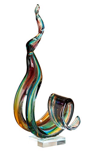 gilde-sculptures-marea-sculpture-verre-38-cm-fait-main image 8