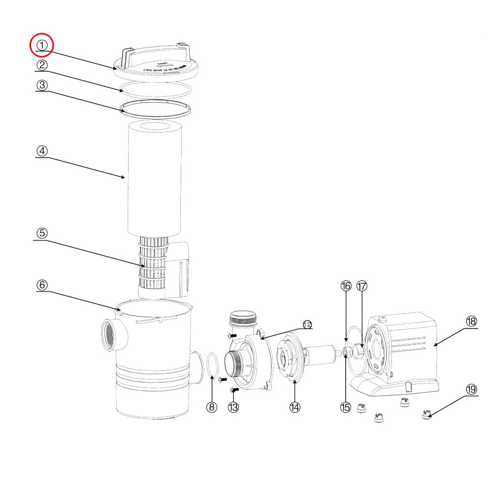 sunsun-spare-parts-cpp-10000f-couvercle-de-filtre-bassin image 2
