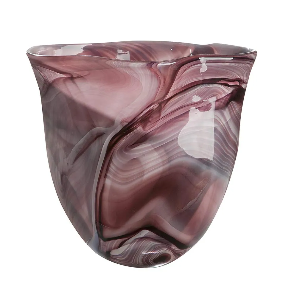 gilde-nuvola-vase-verre-fait-main-31-cm-color image 1