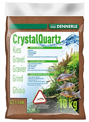 dennerle-gravier-quartz-cristallin-sol-aquarium-brun-fauve-10-kg image 3