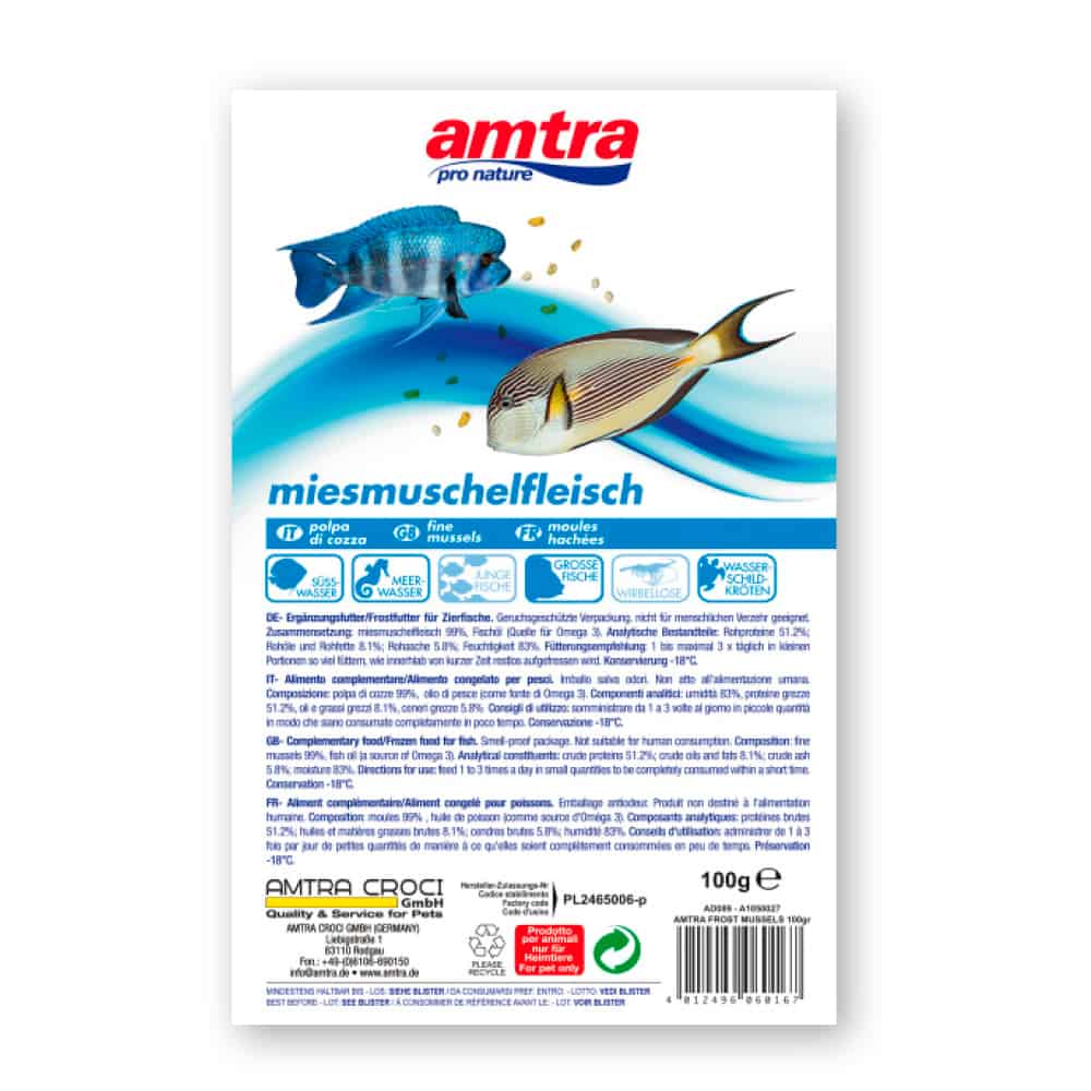 amtra-frost-blister-pulpe-de-moule-nourriture-poisson-100-g image 1