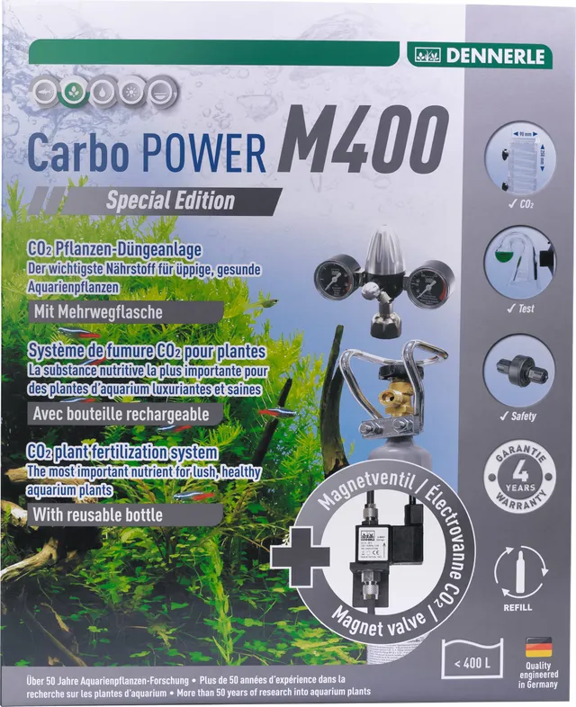 dennerle-co2-quantum-300-kit-engrais-co2-aquarium-300-l-500-g image 1